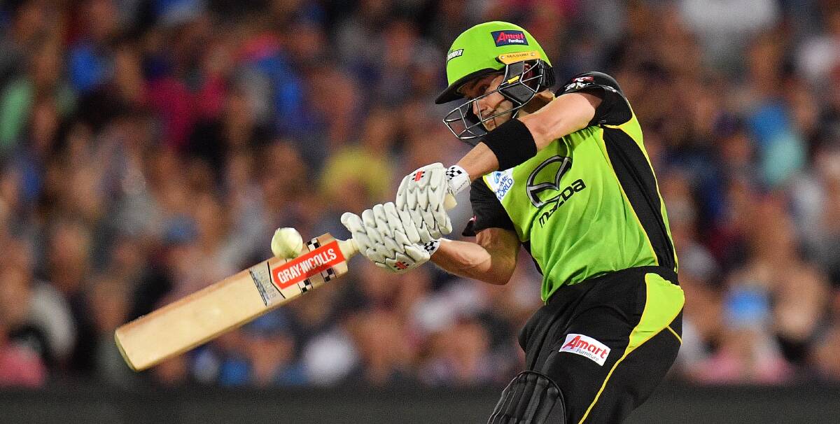 Callum Ferguson and the Sydney Thunder will come to Canberra on Saturday. Picture: Getty Images