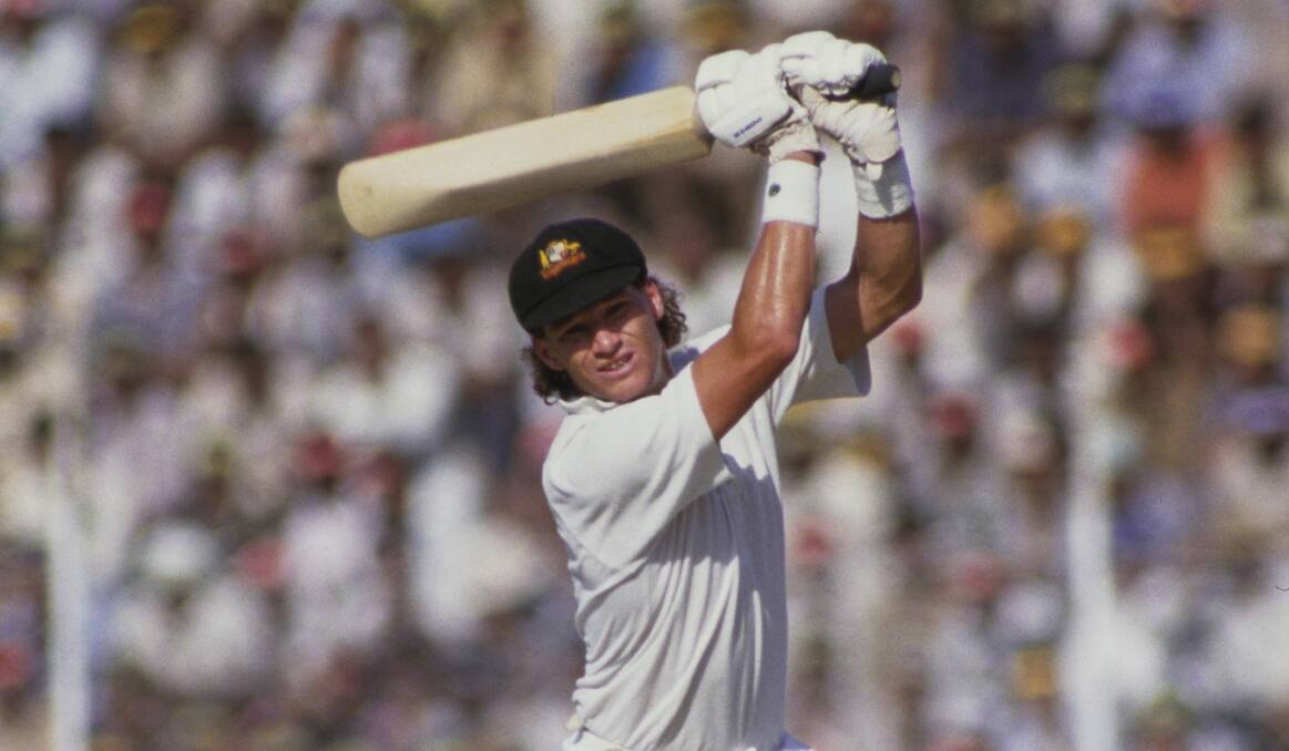 Dean Jones' double ton in Chennai is iconic. Picture: Getty