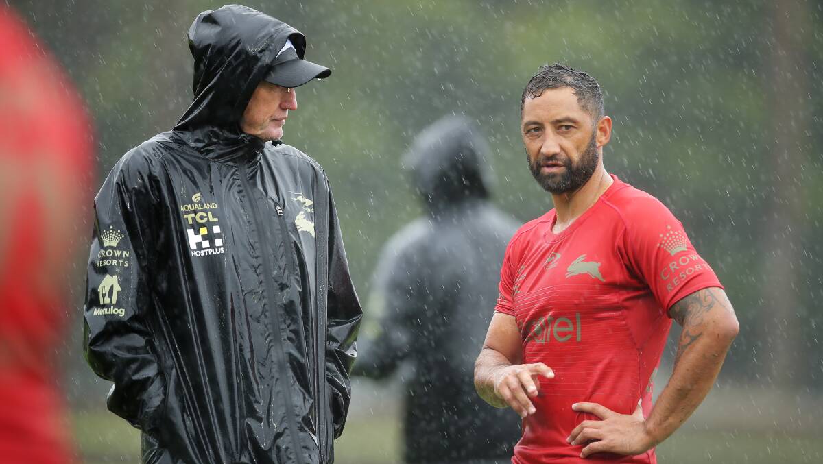 Wayne Bennett and Benji Marshall have guided South Sydney to a grand final. Picture: Getty
