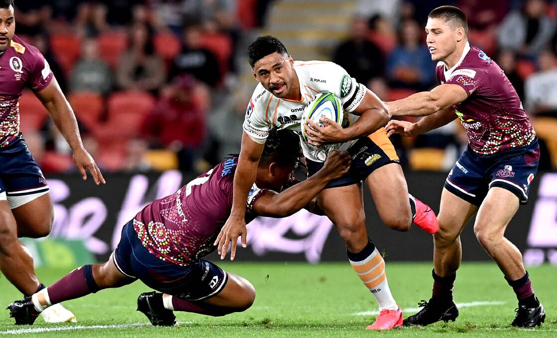 Irae Simone and the Brumbies could meet the Reds again in a fortnight. Picture: Getty