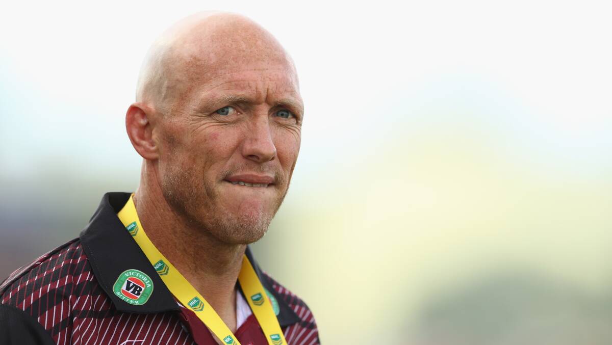 Craig Fitzgibbon will miss round one as Sharks coach. Picture: Getty