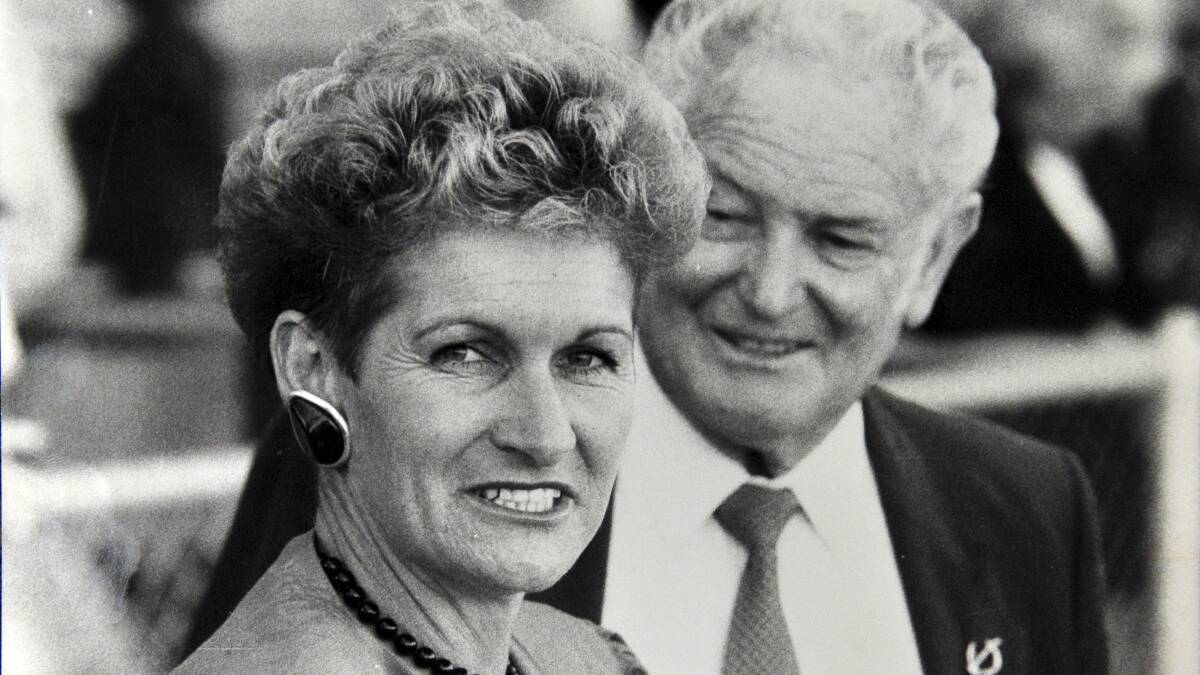 Barbara Joseph has been described as the godmother of Canberra racing. Picture: The Canberra Times Archives