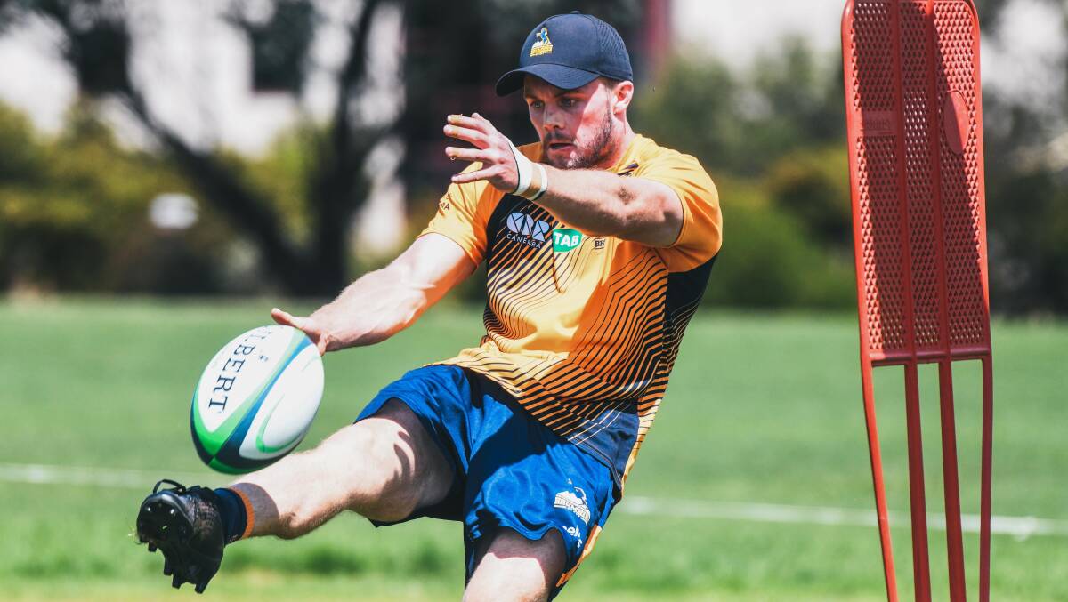 The Brumbies are closing in on a major sponsor. Picture: Lachlan Lawson/Brumbies Media