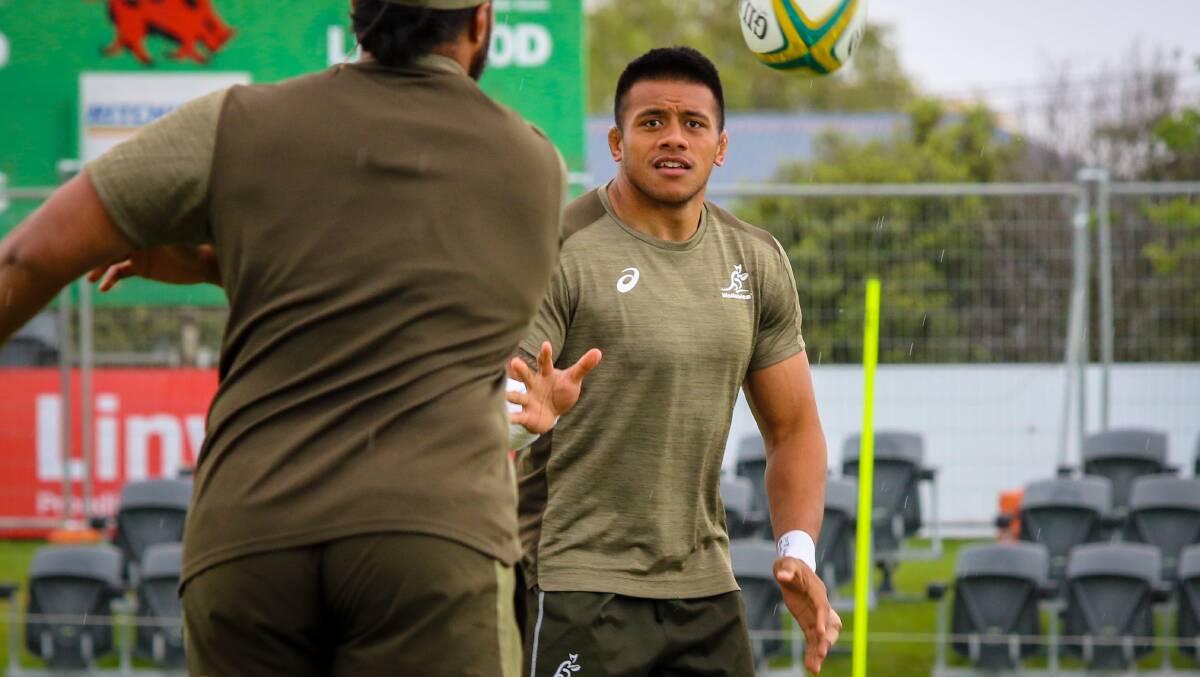 Allan Alaalatoa is determined to make an impact off the bench. Picture: Andrew Phan/Wallabies Media