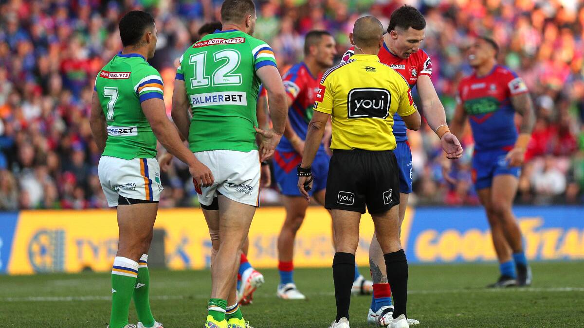Jack Wighton was found guilty of biting Tyson Gamble. Picture by Peter Lorimer