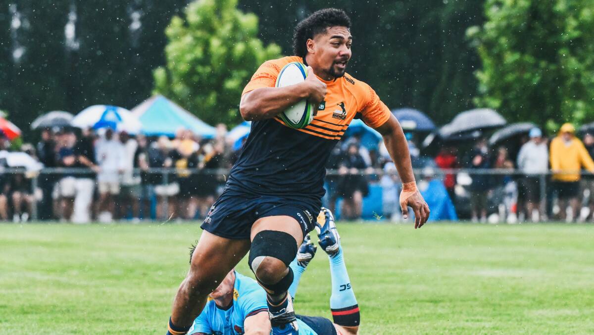 Chris Feauai-Sautia is in line to make his Brumbies debut. Picture: Lachlan Lawson/Brumbies Media