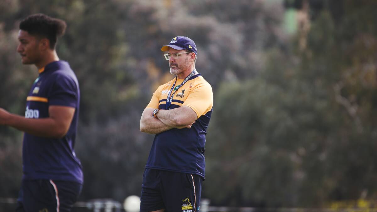 Dan McKellar is set to enter his final year at the Brumbies next year. Picture: Dion Georgopoulos