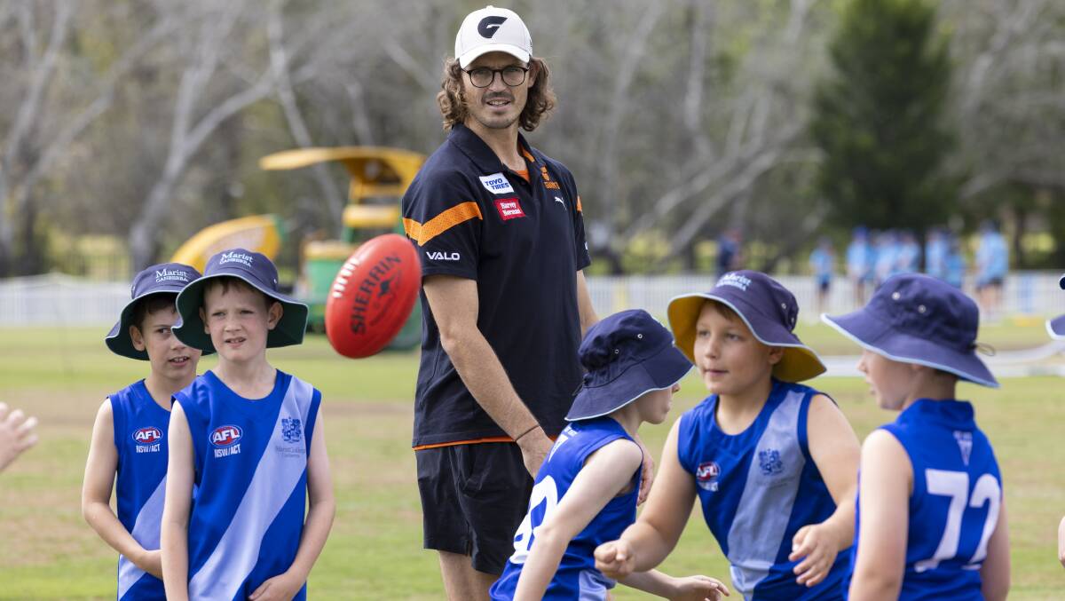 The Giants are keen to reconnect with their Canberra fanbase. Picture by Keegan Carroll
