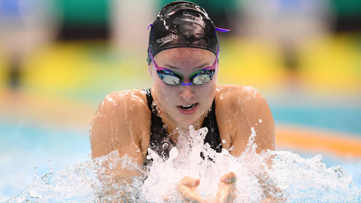 Jessica Hansen leads Canberra's hopes in the pool. Picture: Getty