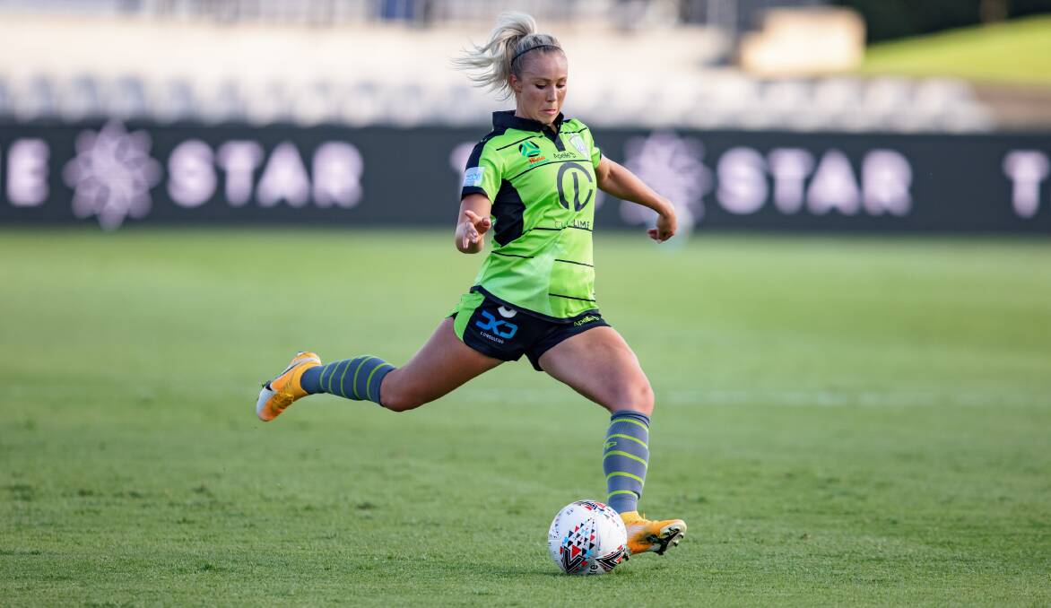 Lauren Keir was one of the shining lights for Canberra United this season. Picture: Sitthixay Ditthavong