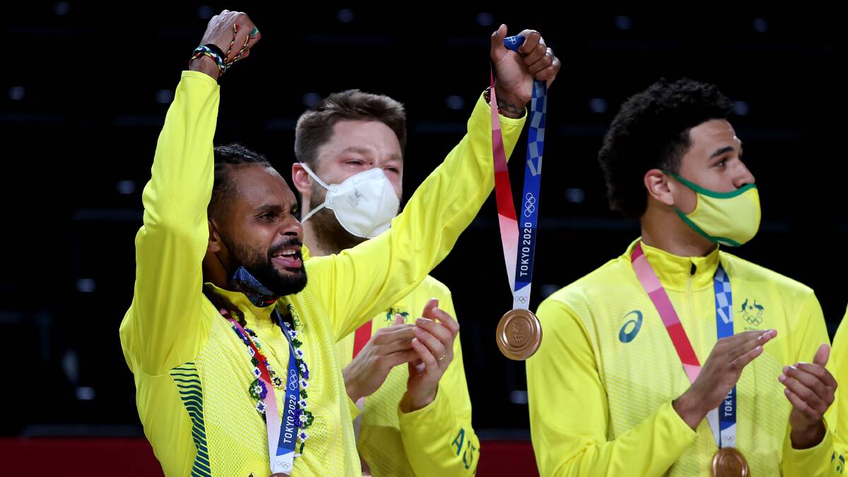 The Boomers made history in Tokyo. Picture: Getty
