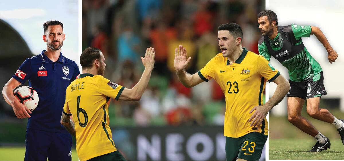 Tom Rogic is in the sights of Canberra's A-League insiders, now imagine Carl Valeri and Nikolai Topor-Stanley coming home. Picture Getty