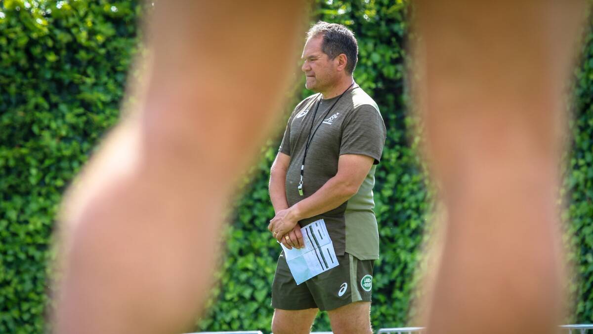 Wallabies coach Dave Rennie is disappointed. Picture: Andrew Phan/Wallabies Media