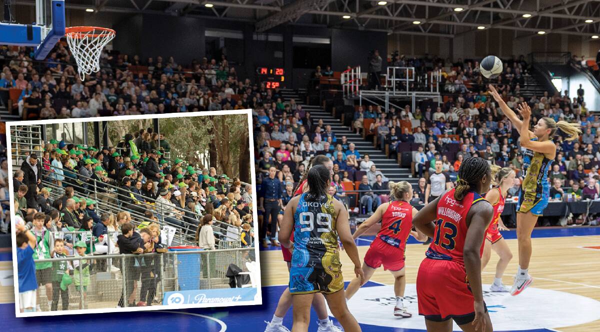 Crowds at A-League Women's and WNBL games in Canberra are on the rise. Pictures by Gary Ramage