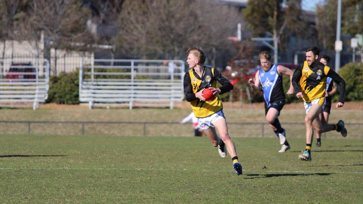 Queanbeyan defender Josh Fahey is chasing an AFL list spot. Picture: Supplied