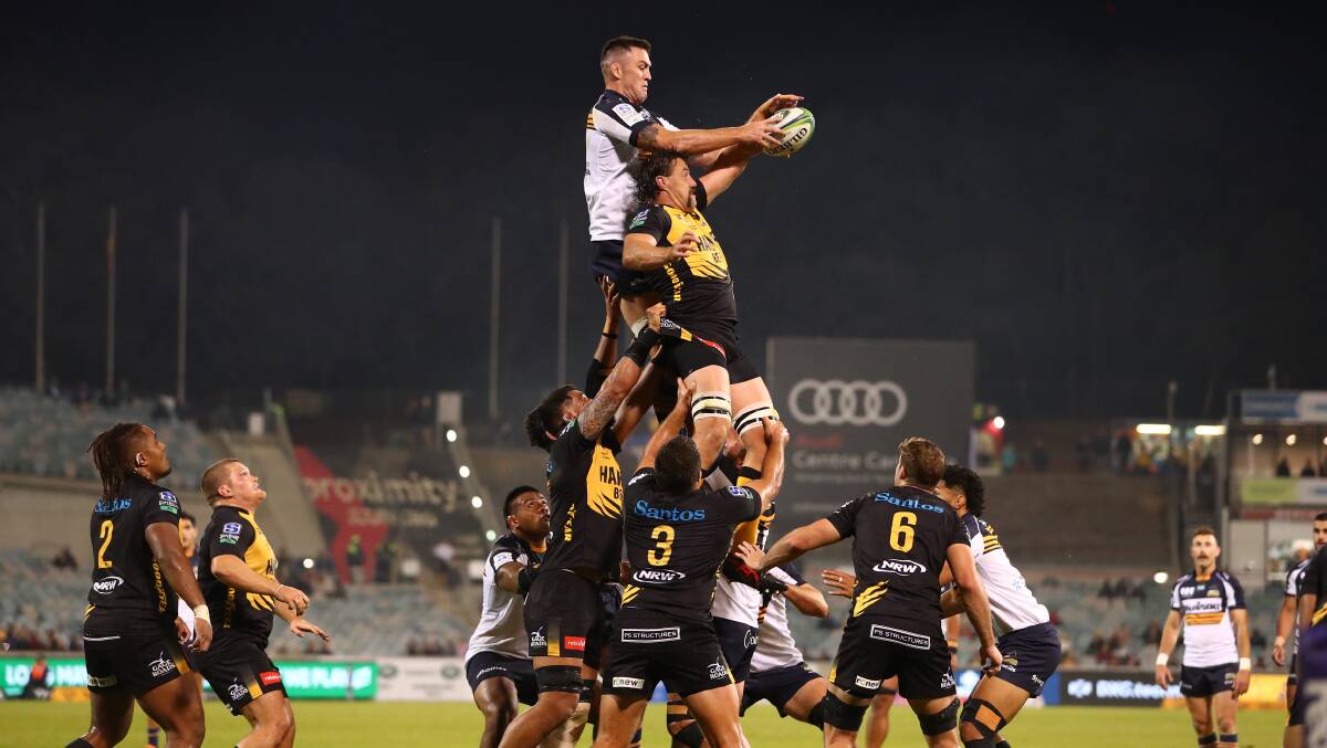 The Brumbies are determined to rise above the challenge. Picture: Keegan Carroll