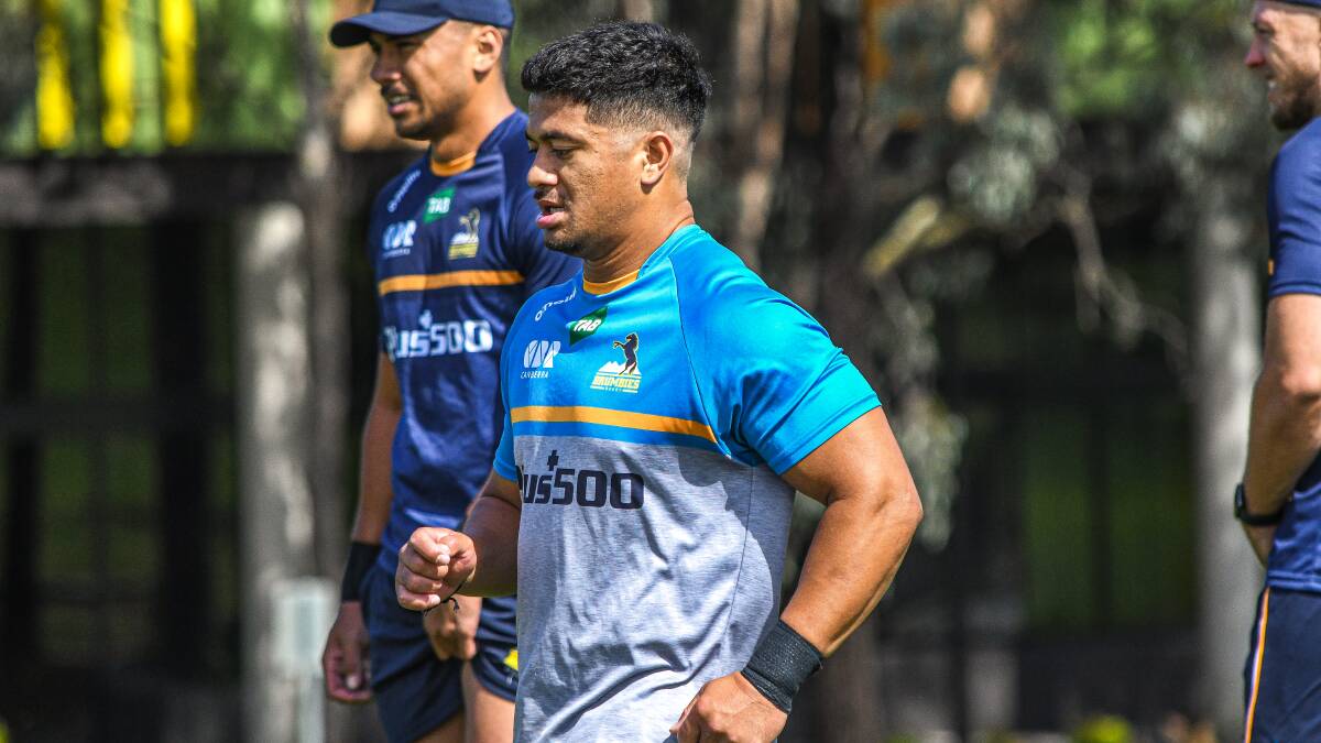 Rod Iona is chasing his first Super Rugby cap since 2016. Picture: Lachlan Lawson/Brumbies Media