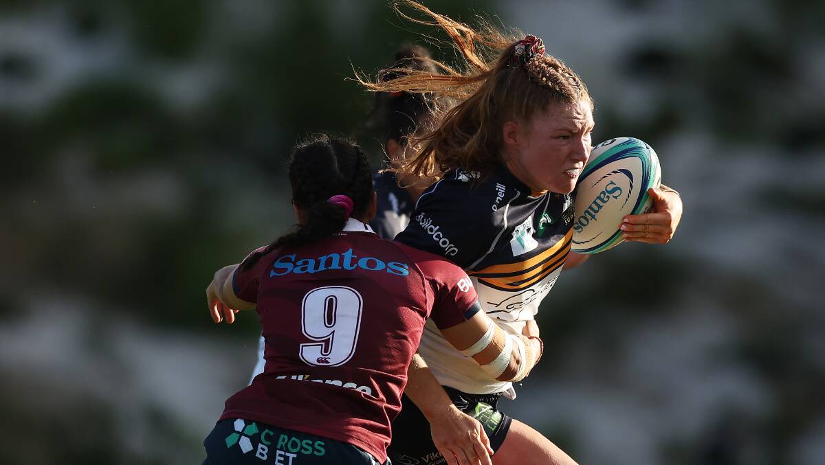 Grace Kemp and the Brumbies fell just short of reaching a maiden Super W final. Picture Getty Images
