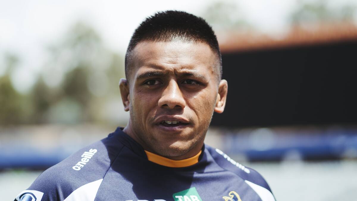 Allan Alaalatoa and the Brumbies will head into their clash with the Waratahs as heavy favourites. Picture: Dion Georgopoulos