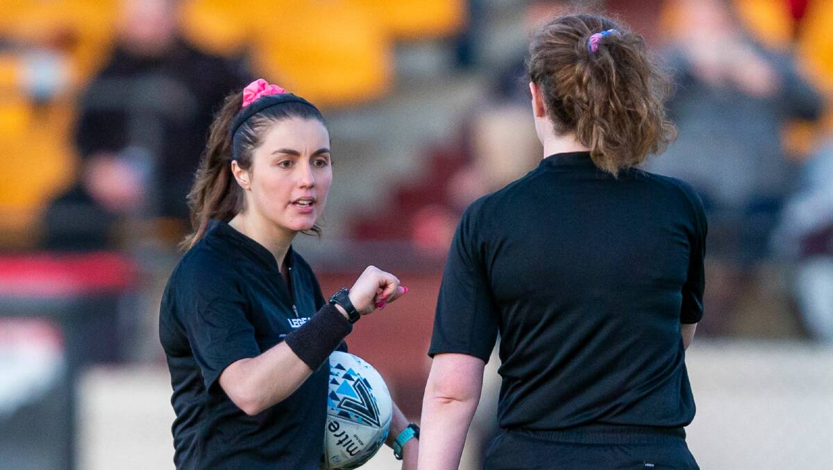 'You can't be what you can't see': Referees have made history in Canberra. Picture: Michael Daniel Photography