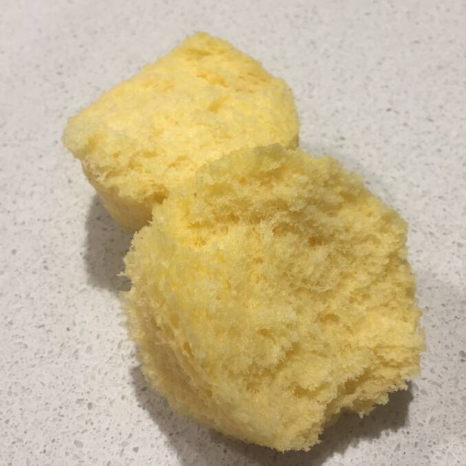 The 30-second microwave sponge.