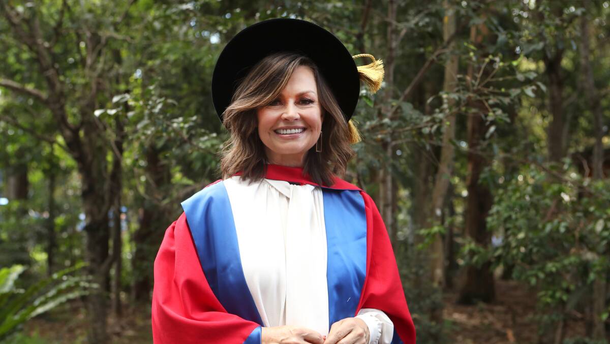 Journalist Lisa Wilkinson, who made a speech on Sunday after winning a Silver Logie award for her coverage of allegations made by Brittany Higgins. Picture: Sylvia Liber
