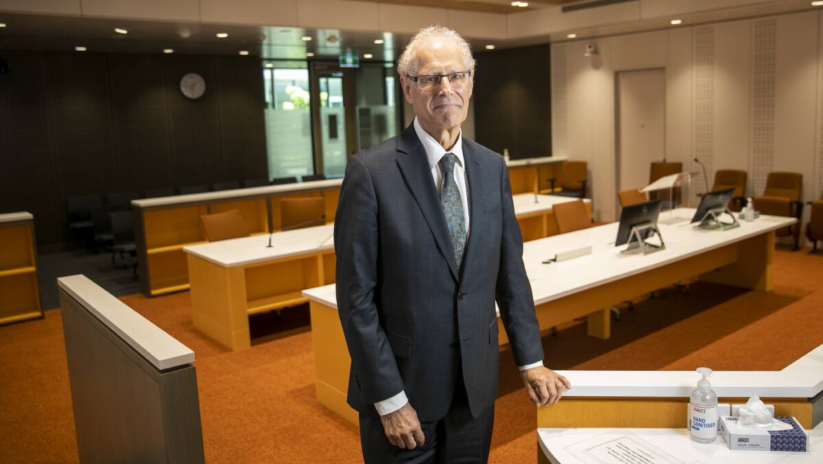 Acting Justice Richard Refshauge, who oversees the ACT Supreme Court's drug and alcohol sentencing list. Picture: Keegan Carroll