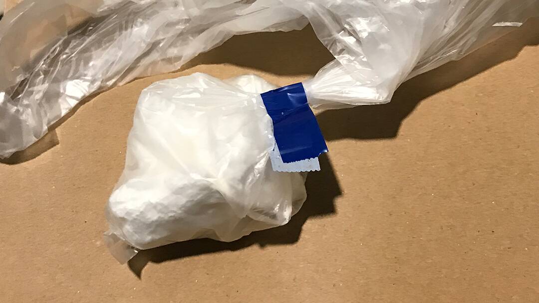 Drugs found when police searched the homes of Taran Cummins and John Wright in July 2021. Picture ACT Policing