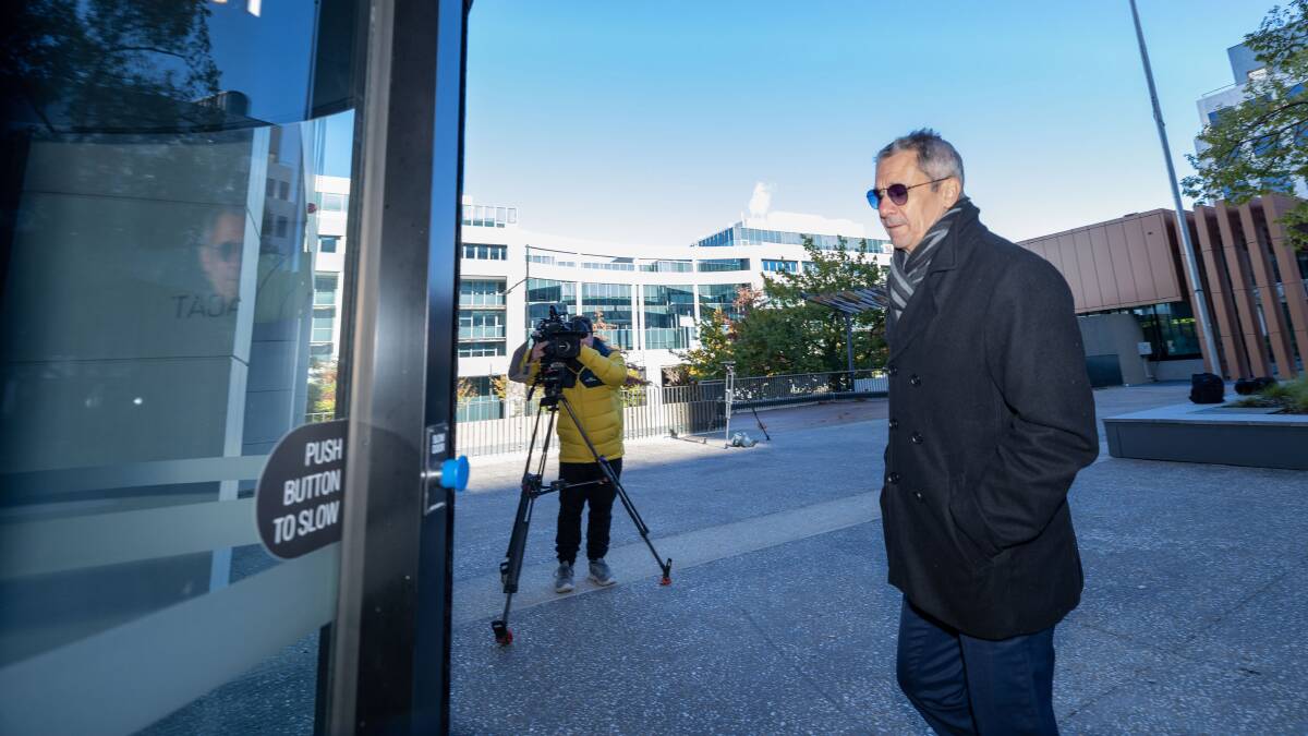Shane Drumgold SC arrives at the inquiry to give evidence. Picture by Gary Ramage