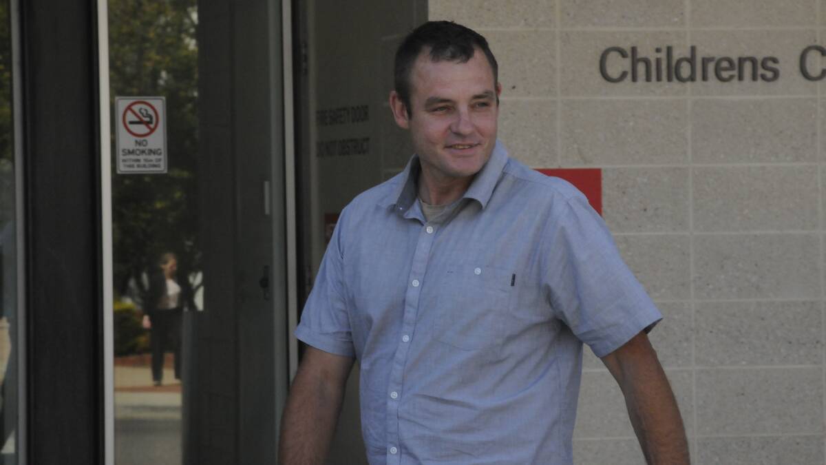 Jai Glover leaves the ACT Magistrates Court on Friday. Picture: Blake Foden