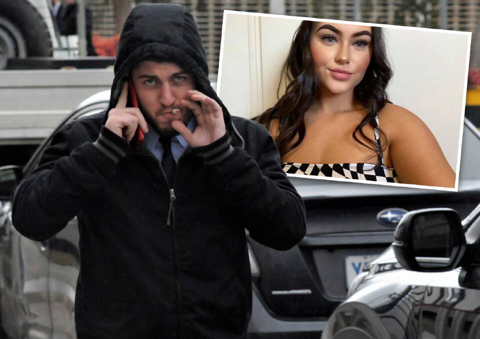 Two of Marco Marzotto's co-offenders, Jordan Connor Knight and, inset, Tianna Lee Robb. Pictures: Blake Foden, Facebook