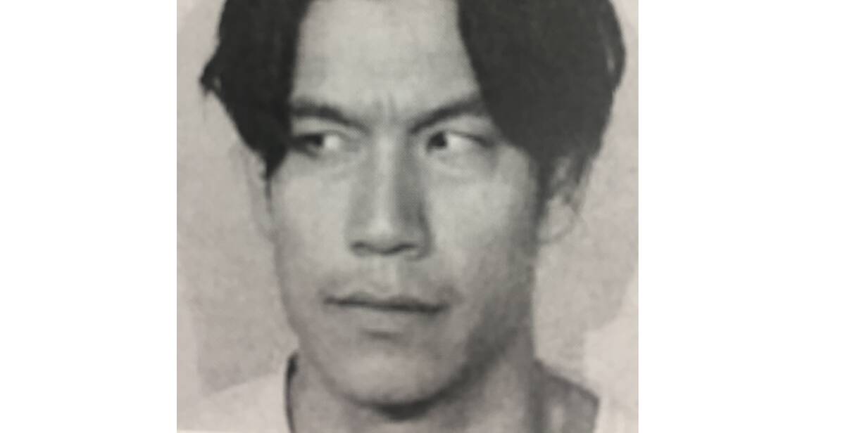 Henry Khinzaw in a mugshot on his NSW criminal history. Picture: Supplied