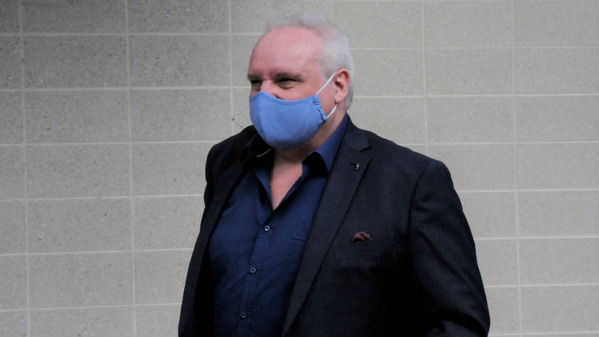Ivan Kovacic outside court on the first day of his hearing. Picture: Blake Foden