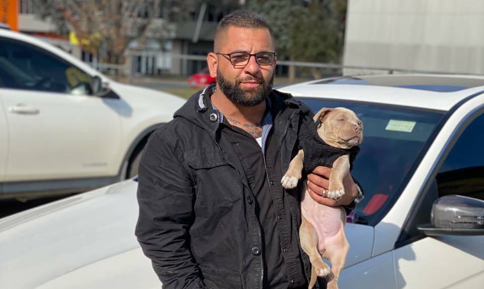 Mohammed Nchouki, who was once the Canberra chapter president of the Nomads bikie gang. Picture: Facebook