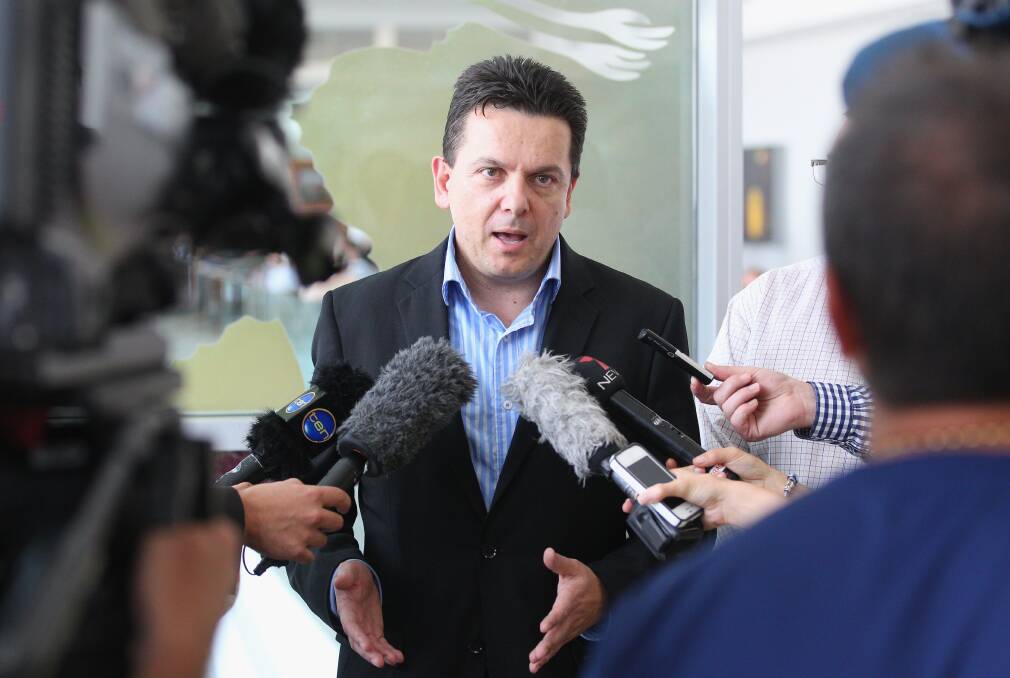 Former senator Nick Xenophon, who is acting for David McBride. Picture: Getty Images