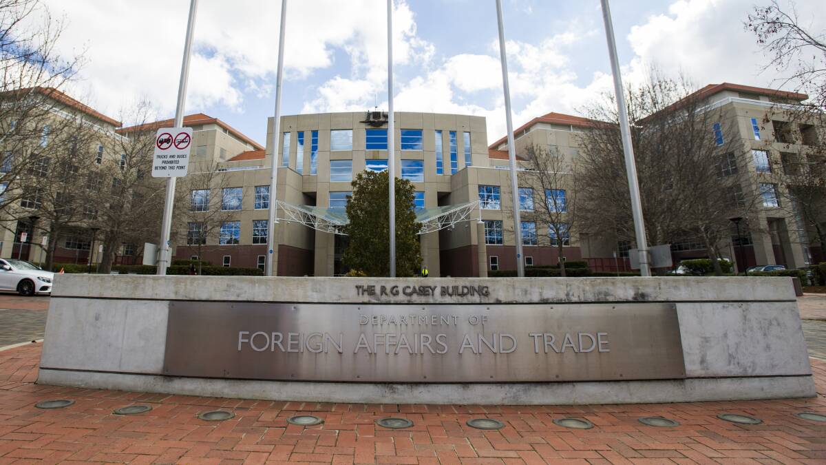 The Department of Foreign Affairs and Trade, where Keith Scott worked before his arrest. Picture by Elesa Kurtz