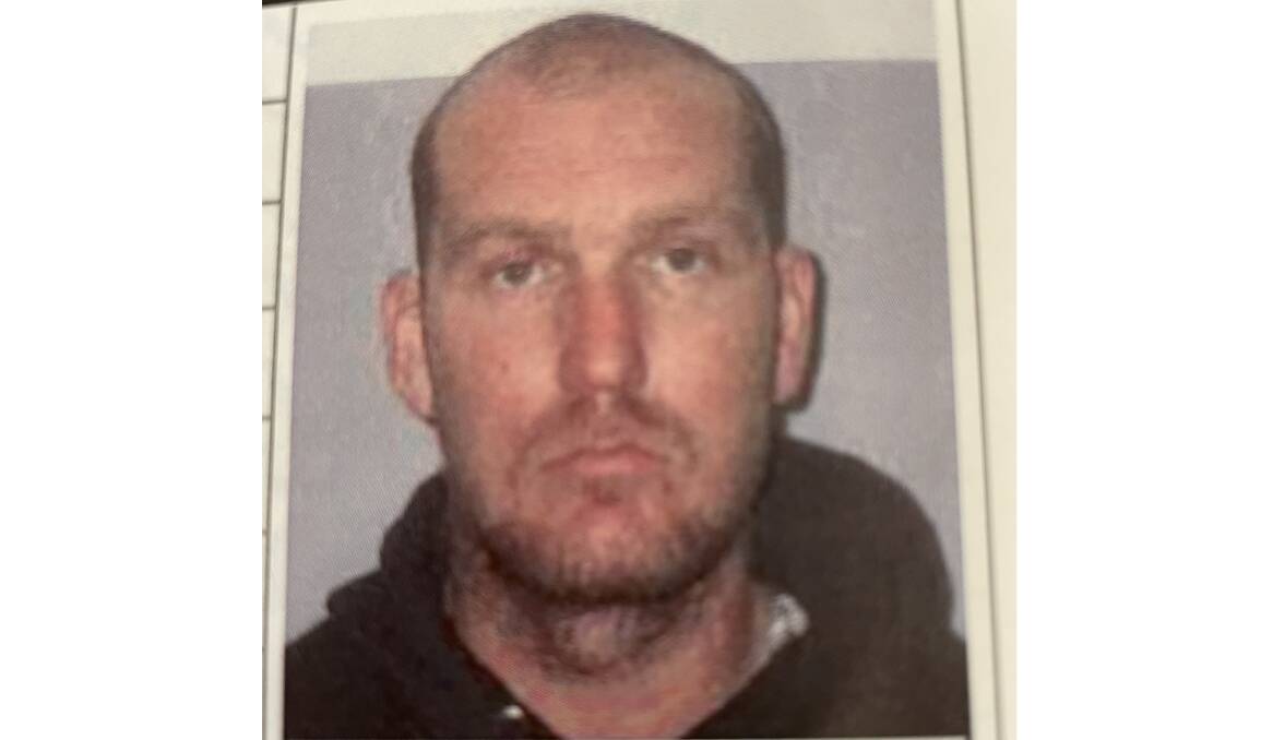 James Robson in a NSW Police mugshot. Picture: Supplied