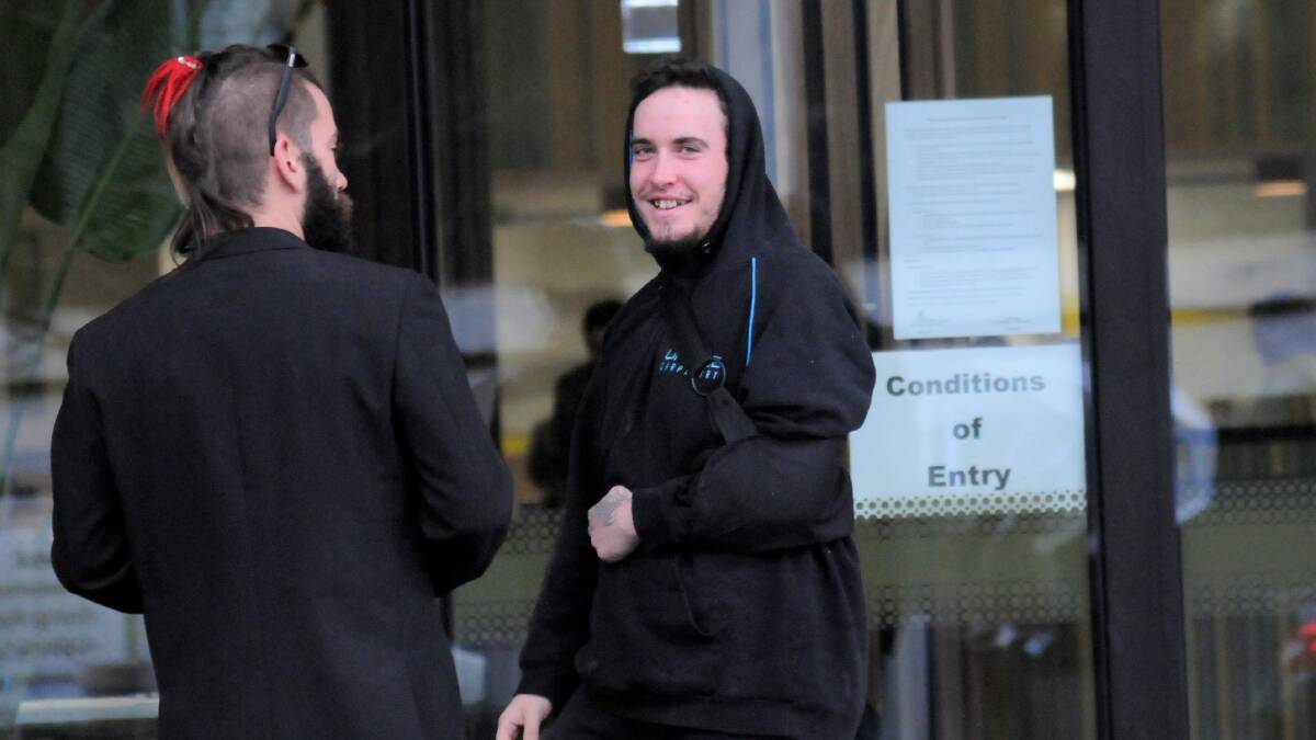 Jordan Crooke, who is accused of driving Brodie Antoniak to and from the Narrabundah address. Picture: Blake Foden