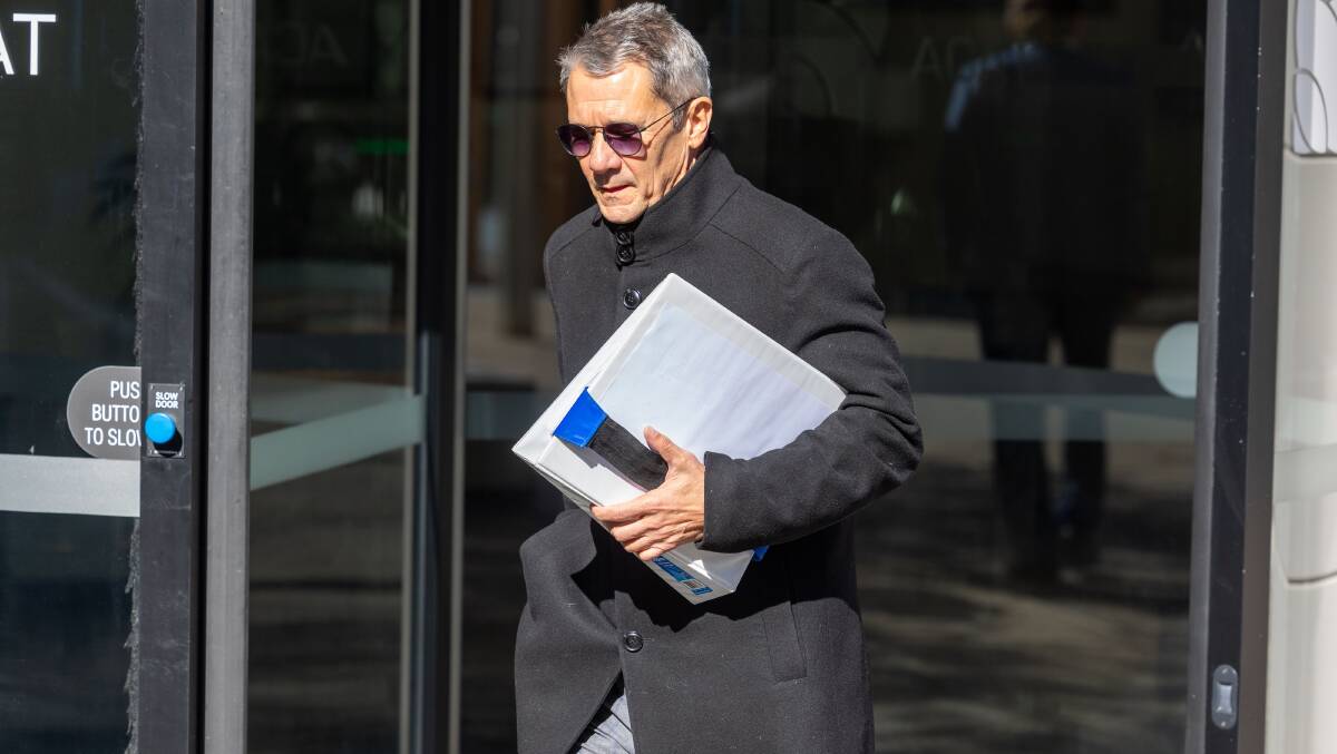 Director of Public Prosecutions Shane Drumgold SC outside the inquiry. Picture by Gary Ramage