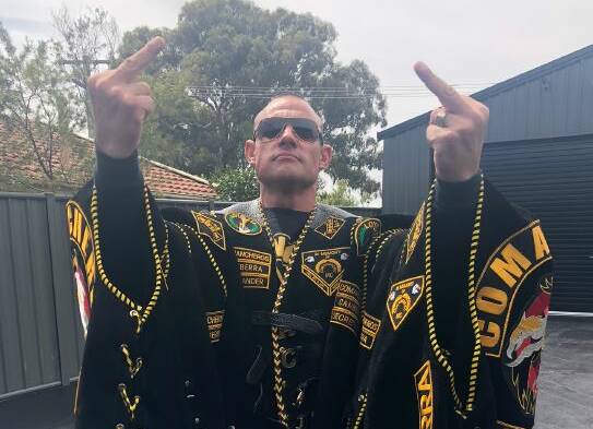 Deposed former Canberra Comanchero commander Peter Zdravkovic, who was attacked in 2018 after he left the gang. Picture: Supplied