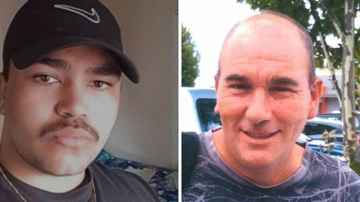 Jayden Williams, left, and victim Glenn Walewicz, right. Pictures Facebook, ACT Policing