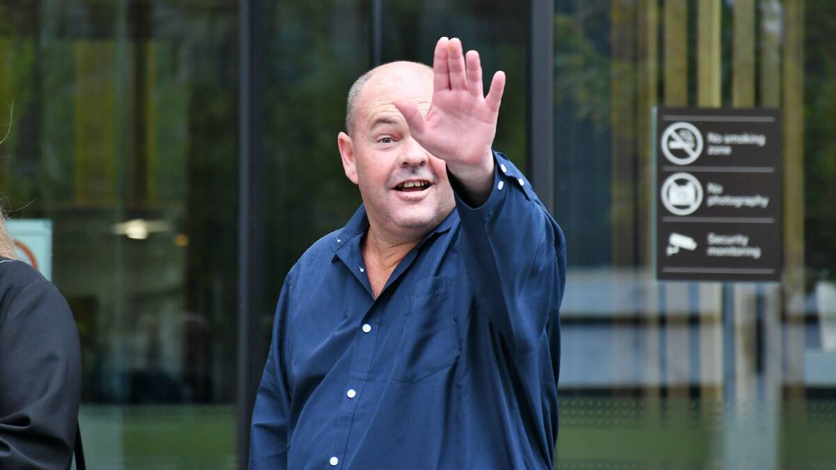 John Nocen outside court earlier this year. Picture by Hannah Neale