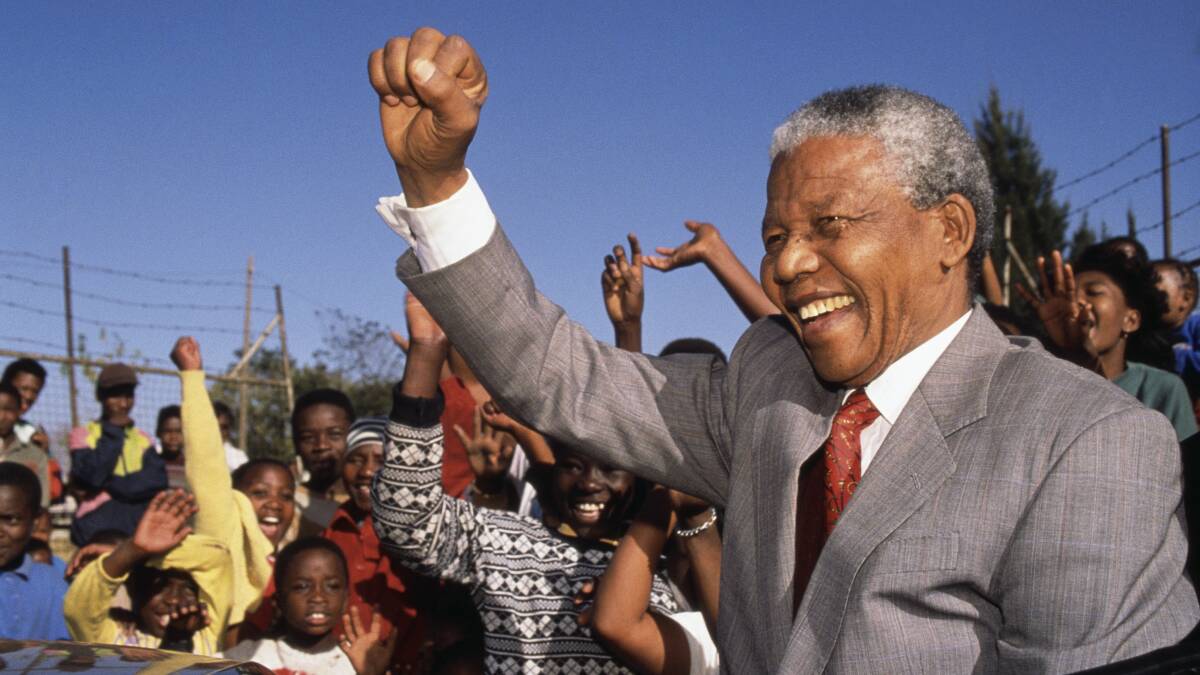 Nelson Mandela, the anti-Apartheid leader who became South Africa's president after a lengthy stint in jail. Picture: Getty Images