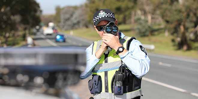 Police detected the girl driving at 36km/h above the speed limit. Picture: ACT Policing