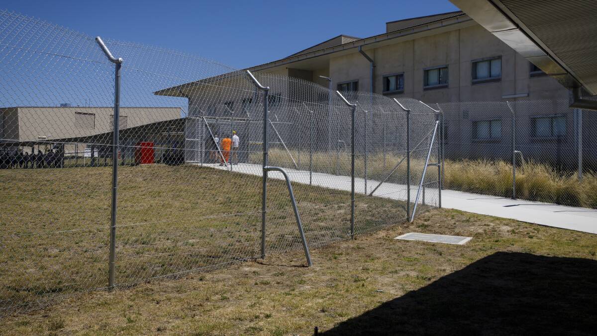 The Alexander Maconochie Centre, where at least 29 inmates have been infected by a new wave of coronavirus cases. Picture: Sitthixay Ditthavong