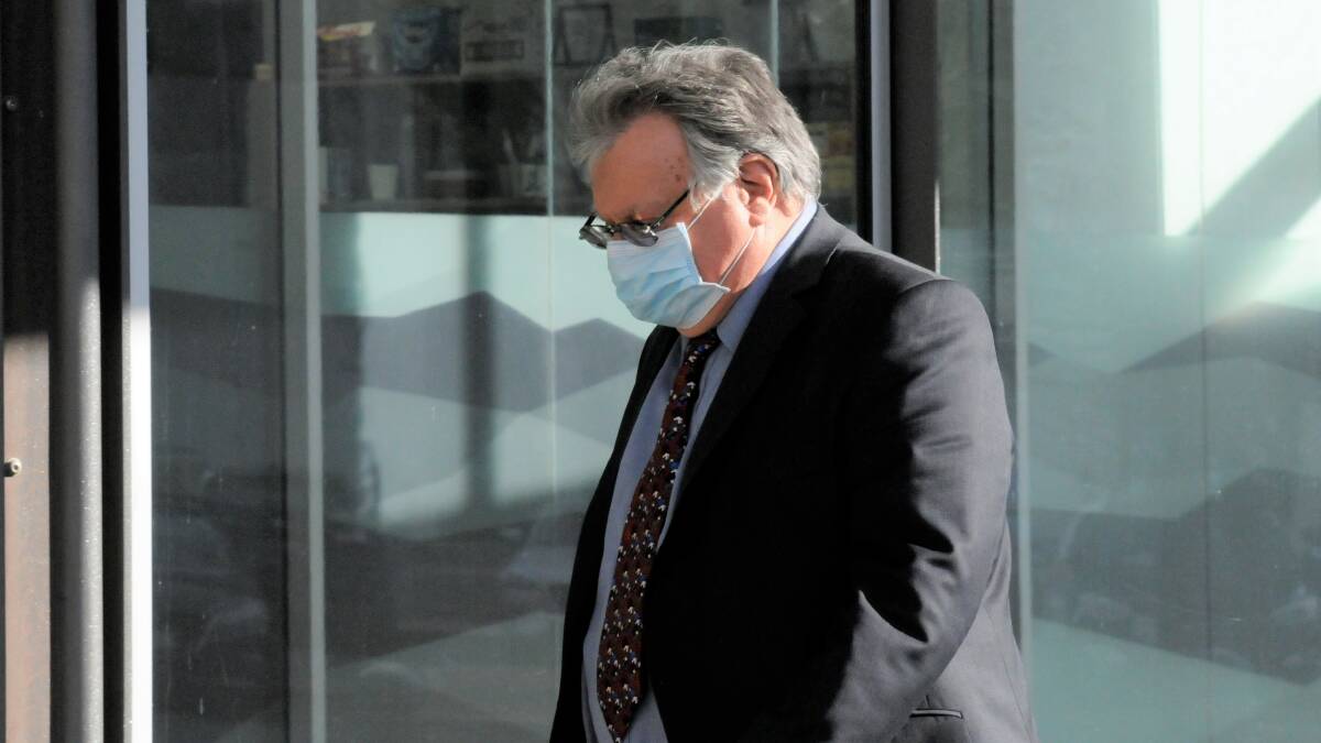 John Paul Garay outside court on the day he was found guilty of eight child sex offences. Picture: Blake Foden