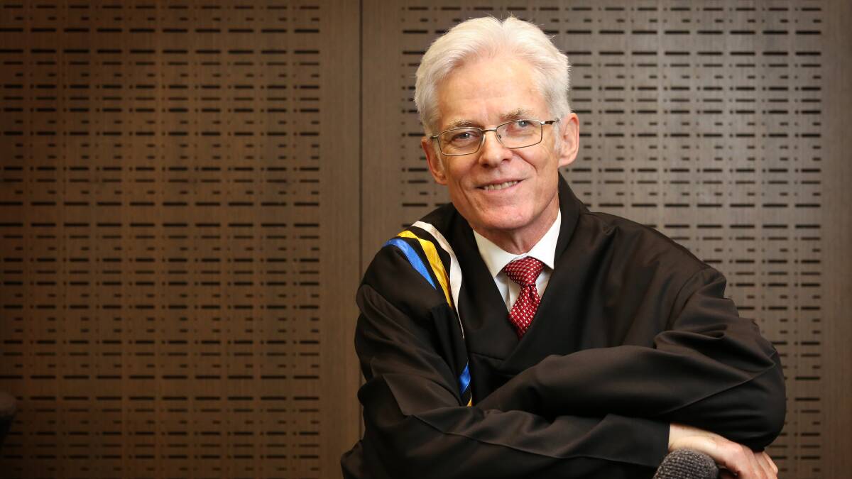 Justice Geoffrey Kennett, who began his role as an ACT Supreme Court judge on Monday. Picture: James Croucher