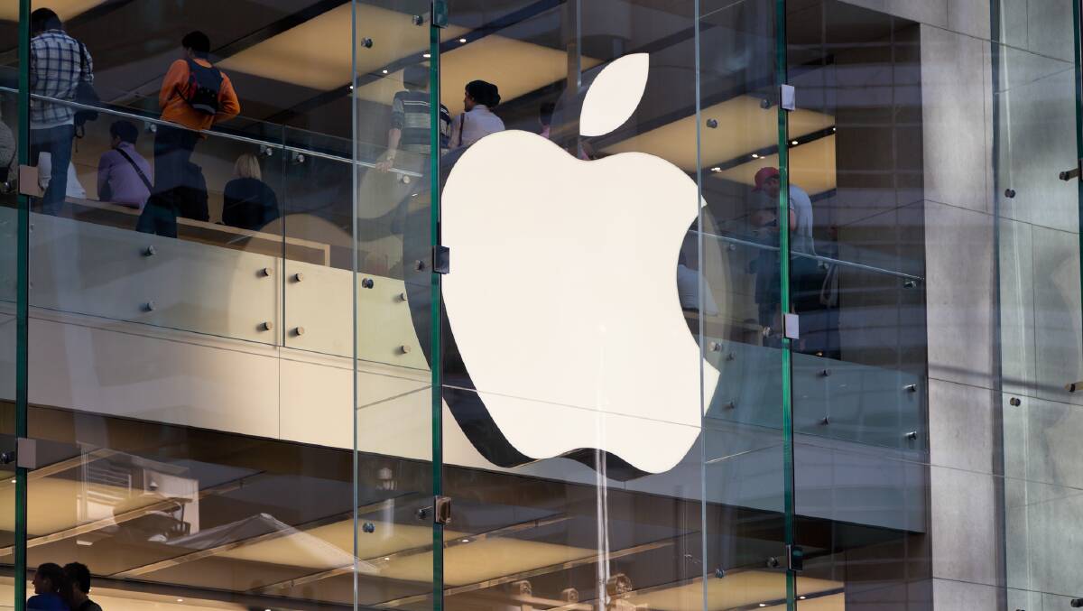 The teenager stole $60,791 worth of items from an Apple store. Picture by Getty Images