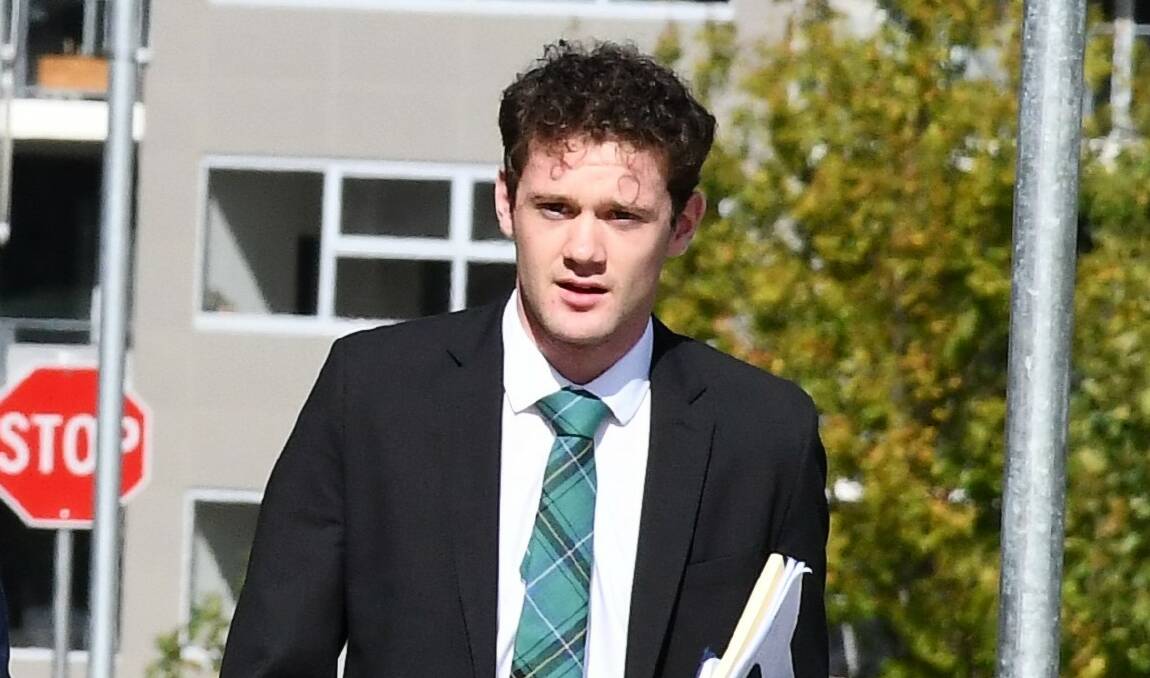 Former Labor staffer Alexander Matters during his trial, which ended with acquittals. Picture by Hannah Neale