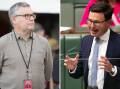 FUNDING OPTIONS: New Agriculture Minister Murray Watt (left) said the government is considering all options. His processor David Littleproud (right) urged Labor to continue developing the strategy the Coalition started.